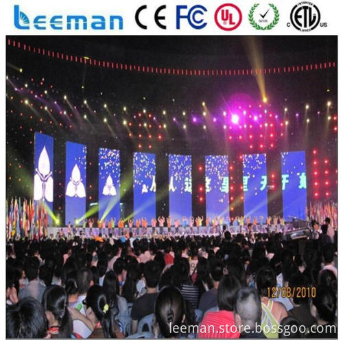 led full color stage indoor curtain display program led bus message signs board led video curtain p37.5 smd